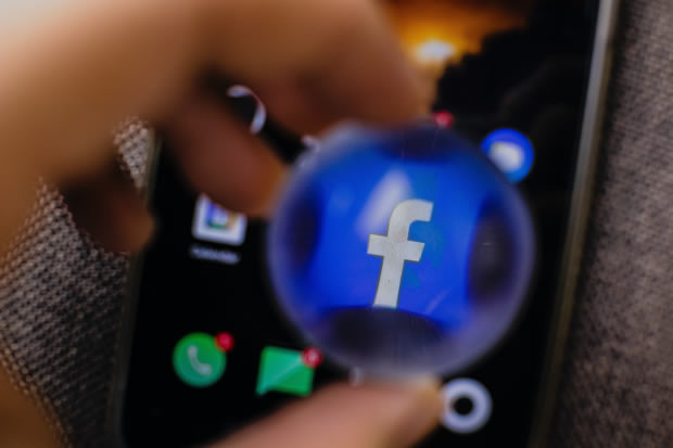Social media facebook icon