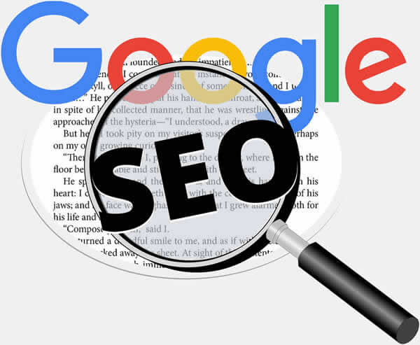 Google SEO magnify image