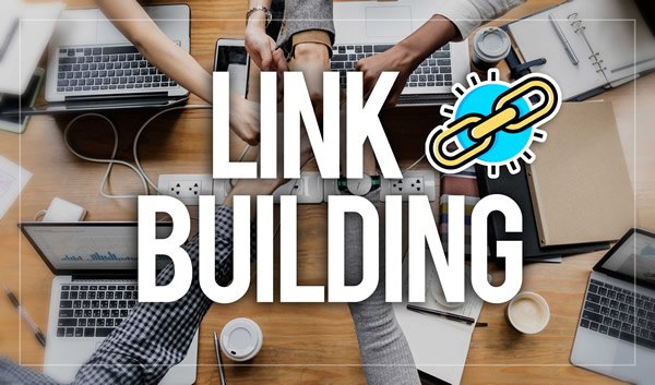 Link building backlinks service image