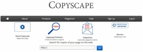 Plagiarism checker copyscape image