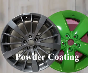 Powder coating at Castleblast image